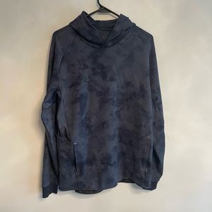 Lulu Lemon Hoodie. Blue Black Camo. XL